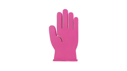 Obraz premium Pink Rubber Glove