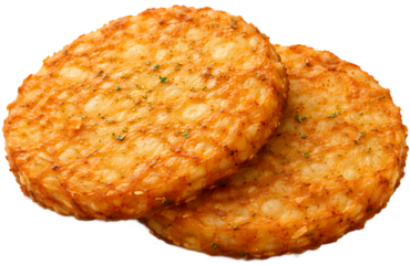 crispy shredded potato hash browns