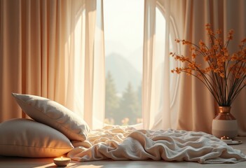 Tranquil Hypnotherapy Enclave Inducing Deep Relaxation and Transcendent States in a Soothing Setting