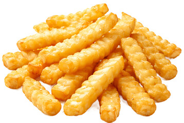 crinkle-cut french fries