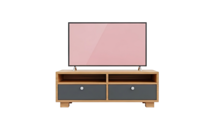Modern TV Stand with Flat Screen TV