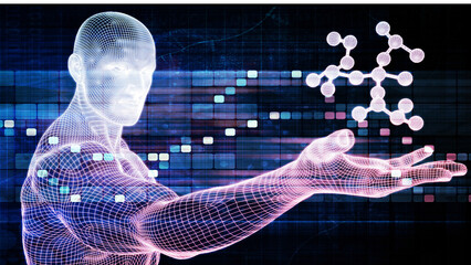 AI and Molecular Science: Futuristic Grid Network Interface