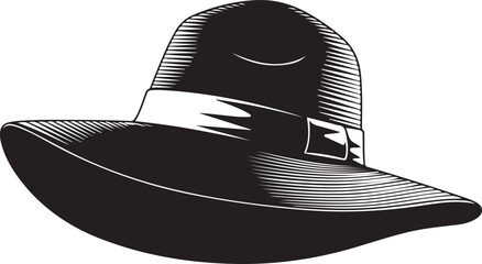 vintage cowboy hat isolated