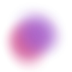 Purple Pink Gradient Blob