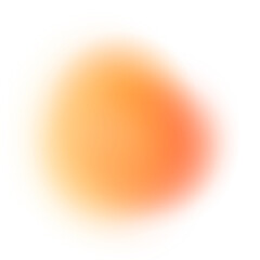 Orange Gradient Blob