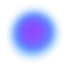Blue Purple Gradient Blob