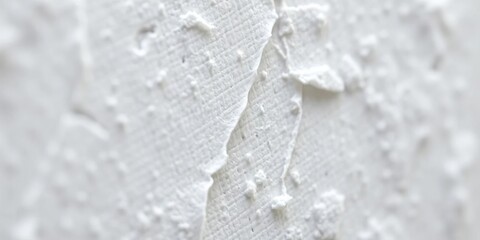 Close-up of subtly textured white paper, showing fibrous detail, art, backdrop