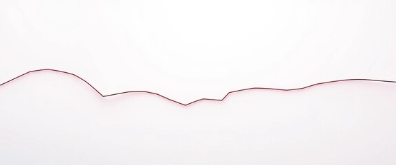 A continuous, broken, wavy line drawn with dashes,  separator,   border