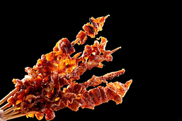 Delicious Grilled Chicken Skin