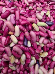 red beans background, red kidney beans