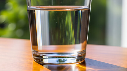 Glass of Clean Drinking Water | Healthy Lifestyle