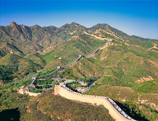 世界遺産・万里の長城の絶景