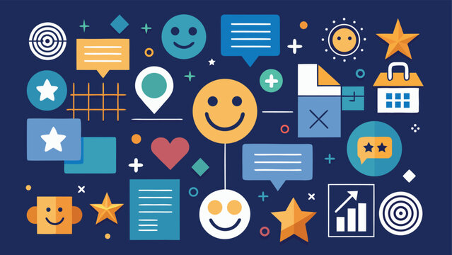 Collection of WordPress review icons, including star ratings, thumbs up, and checkmarks in different styles..eps