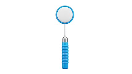 Blue Dental Mirror