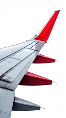 Airplane wing and tail section close-up (1)