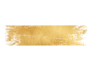Golden rectangle texture with a rough speckled design on transparent background
