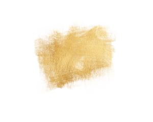 Abstract golden dust cloud texture isolated a beautiful design element on transparent background