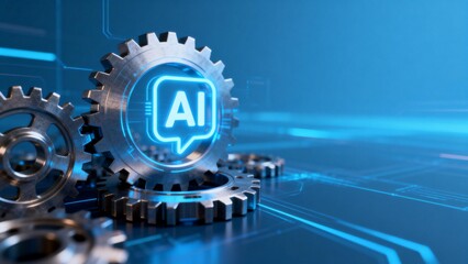AI technology gears