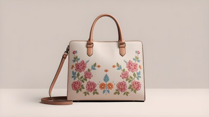 Blush pink women laptop bag with elegant structure, minimal professional design, clean background, modern fashion accessory for office lifestyle.
