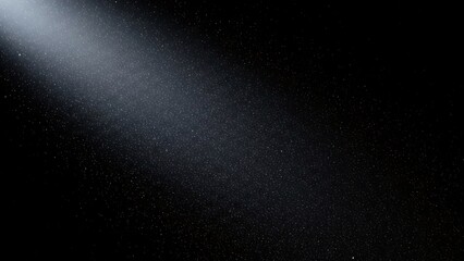 Falling Snow Background Black with White Snowflakes and Spotlight black background