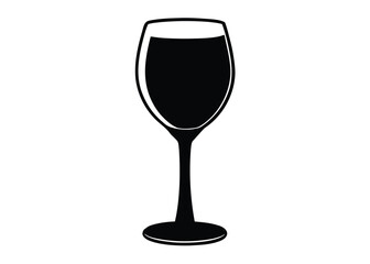 Wine Glass Illustration