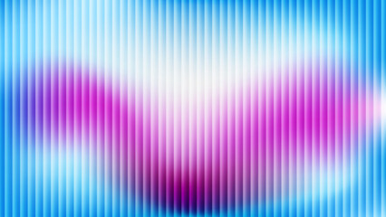 Abstract Glass Effect Background with Blue and Purple Gradient Stripes, Modern Refractive Light Backdrop for Technology, Gaming, and Futuristic Design.