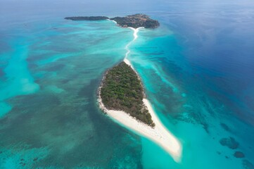 Nosy Iranja off Madagascar is a paradise archipelago of two islets -Iranja Be and Iranja Kely