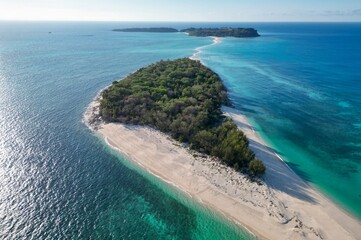Nosy Iranja off Madagascar is a paradise archipelago of two islets -Iranja Be and Iranja Kely