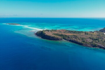 Nosy Iranja off Madagascar is a paradise archipelago of two islets -Iranja Be and Iranja Kely