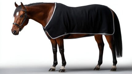 Horse in a Blanket