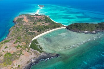 Nosy Iranja off Madagascar is a paradise archipelago of two islets -Iranja Be and Iranja Kely