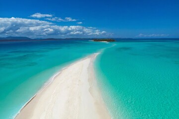 Nosy Iranja off Madagascar is a paradise archipelago of two islets -Iranja Be and Iranja Kely