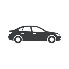 Obraz premium Modern sedan car Vector