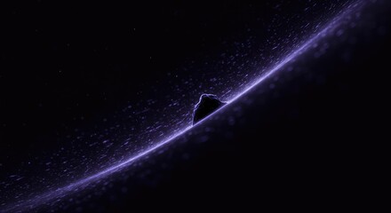 Obraz premium Abstract dark background texture representing extreme compression and the theoretical environment of infinite density and gravity ,mystery ,dimension ,texture