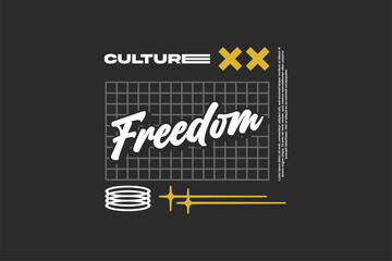 streetwear urban fashion template for printing