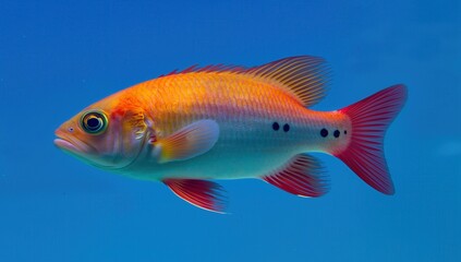 Colorful fish underwater showing marine ecosystem wildlife and ocean environment