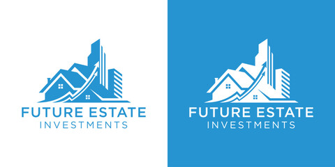 future estate investment logo design inspiration.