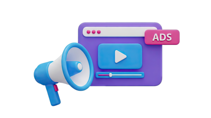 Digital Advertising and Promotion Concept