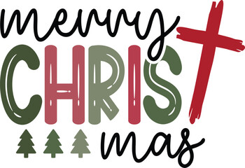 Merry Christmas SVG, Christian SVG