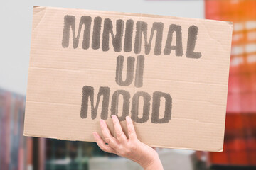 "Minimal UI Mood" A minimal UI taste that reduces visual noise while coding. MINIMAL. UI. CALM. TYPO. SPACE.