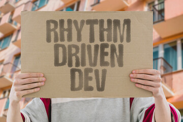 "Rhythm Driven Dev" A rhythm-based practice for staying productive across long weeks. RHYTHM. HABITS. CONSIST. PRACTICE. PACE.