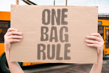 "One Bag Rule" Why limiting belongings can speed up airport navigation. MINIMAL. PACKING. SPEED. CARRYON. MOBILITY.
