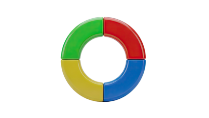 Colorful Ring Segment Diagram