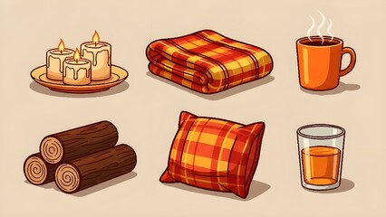 Celebrating robbie burns day with traditional scottish symbols