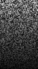 Fototapeta premium Abstract Grayscale Dot Texture Background with Vertical Pixel Gradient Fade