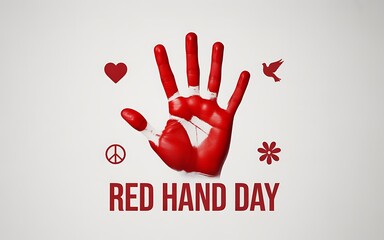 Red hand day celebration
