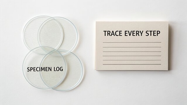 Glass Petri Dishes and Specimen Log for Tracking Scientific Experiments and Biological Research Data - Powered by Adobe