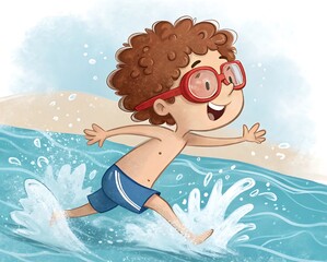 Glowing skeleton playing tennis