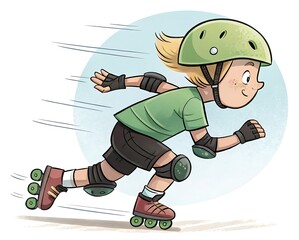 Glowing skeleton playing tennis