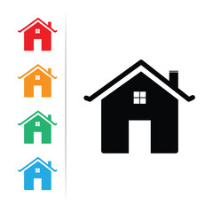 Simple Home and House Icons Collection